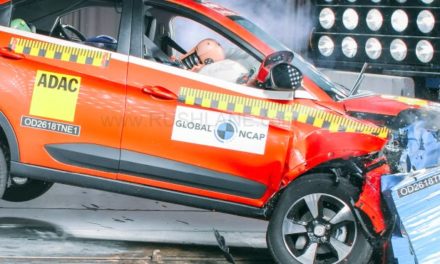 Tata Nexon got 4 star rating in Global NCAP Crash Test